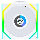 Вентилятор для корпуса Lian Li UNI Fan SL Wireless LCD 120 White (G99.12SLLCD1W1W.R0)