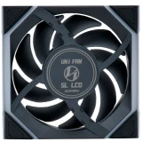 Вентилятор для корпуса Lian Li UNI Fan SL Wireless LCD 120 Reverse Blade Black (G99.12RSLLCD1W1B.R0)