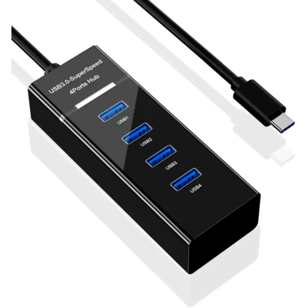 USB-концентратор Digma DHUB-4USB-C-3.0