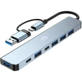 USB-концентратор Digma DHUB-7USB-AC