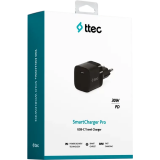 Сетевое зарядное устройство ttec SmartCharger 30W Black (2SCP03S)