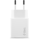 Сетевое зарядное устройство ttec SmartCharger Duo PD 12W White (2SCS21B)