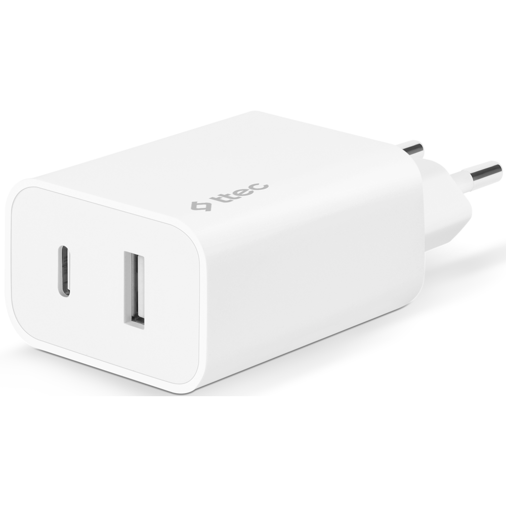 Сетевое зарядное устройство ttec SmartCharger Duo PD 32W White - 2SCS24B