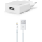 Сетевое зарядное устройство ttec SmartCharger Travel Charger 2.1A Lightning Cable White - 2SCS20LB