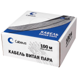 Бухта Cabeus UTP-4P-Cat.5e-SOLID-LSZH-BL-100, 100м