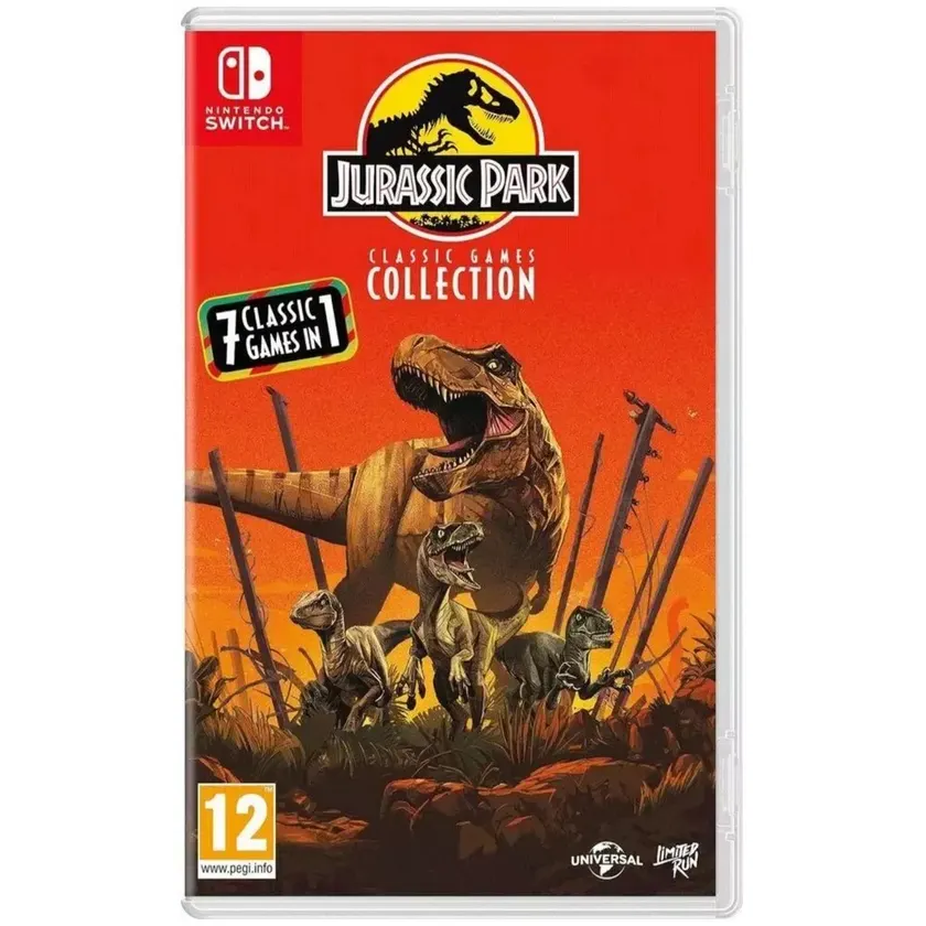 Игра Jurassic Park Classic Games Collection для Nintendo Switch - 41000017482