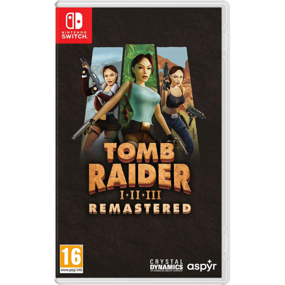 Игра Tomb Raider I-III Remastered для Nintendo Switch - 41000019184