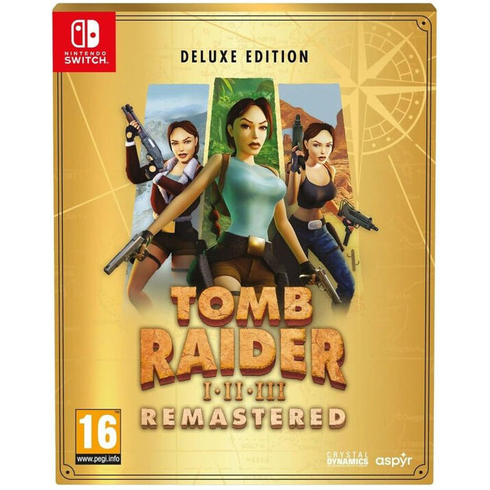 Игра Tomb Raider I-III Remastered Deluxe Edition для Nintendo Switch - 41000019185