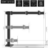 Кронштейн ExeGate EDM1-3210-02 (EX297360RUS)