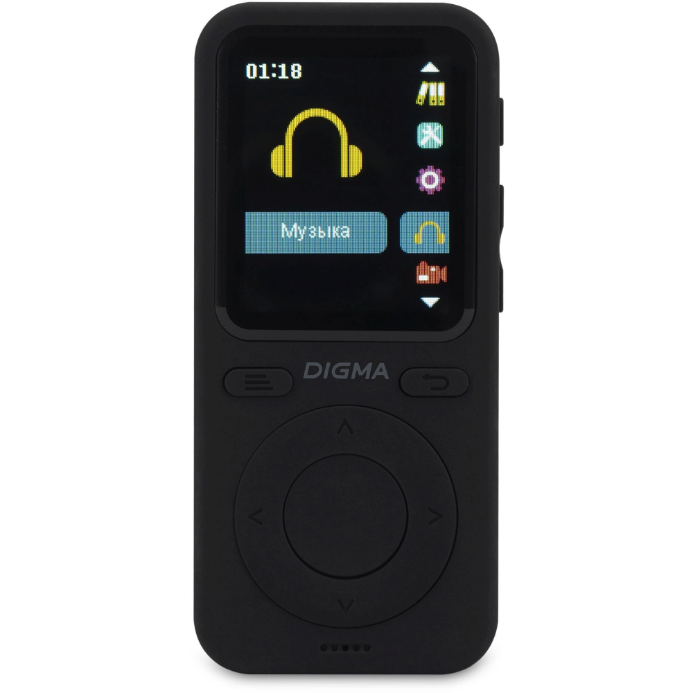 Портативный плеер Digma B5 8Gb Black