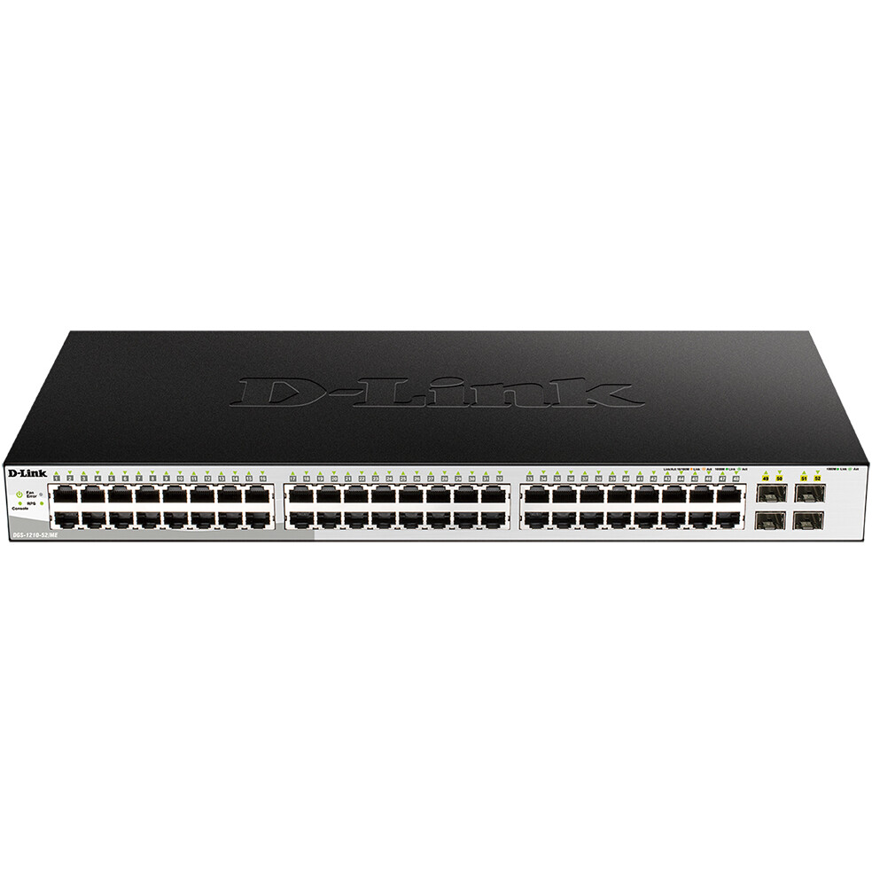 Коммутатор (свитч) D-Link DGS-1210-52/ME - DGS-1210-52/ME/B1A(2A)