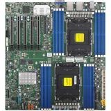 ..... Серверная материнская плата SuperMicro X13DAI-T-B, битый угол текстолита, рабочая (MBD-X13DAI-T-B)