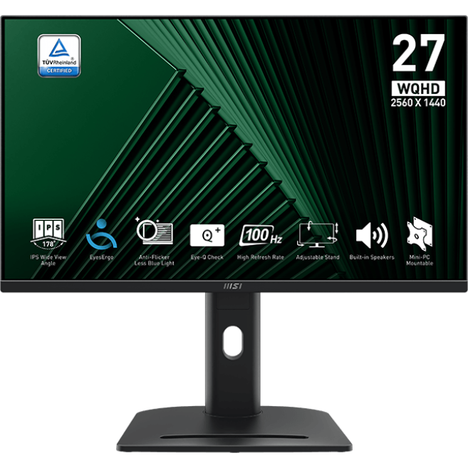 Монитор MSI 27" Pro MP275QPG - 9S6-3PC39M-069