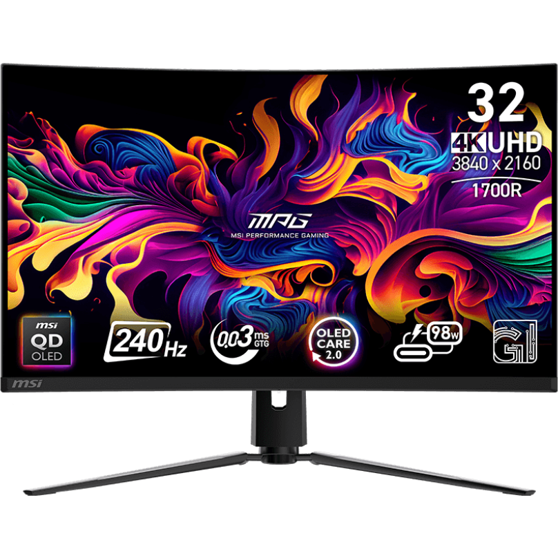 Монитор MSI 32" MPG 321CURX QD-OLED - 9S6-3DD64T-003