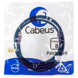 Патч-корд Cabeus PC-SSTP-RJ45-Cat.8-2m-LSZH, 2м