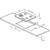 Газовая варочная панель LEX GVG 643A BBL (CHAO000425)