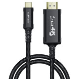 Кабель USB Type-C - HDMI, 1.8м, ACEFAST AF-C1-10-BK