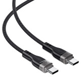 Кабель USB Type-C - USB Type-C, 1.2м, ACEFAST AF-C11-03-BK