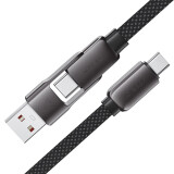 Кабель USB Type-C - USB/USB Type-C, 0.2м, ACEFAST AF-C13-05-BK