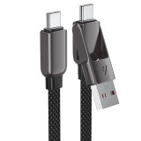 Кабель USB Type-C - USB/USB Type-C, 0.2м, ACEFAST AF-C13-05-BK