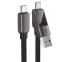 Кабель USB Type-C - USB/USB Type-C, 0.2м, ACEFAST AF-C13-05-BK - фото 3