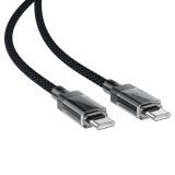 Кабель USB Type-C - USB Type-C, 1.2м, ACEFAST AF-C12-03-BK