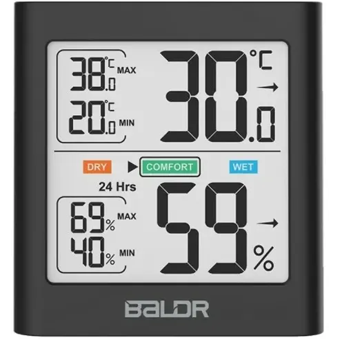 Термометр BALDR B0135TH Black - B0135TH-BLACK