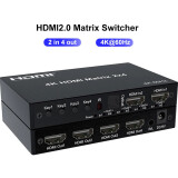 Переключатель HDMI Orient HSP0204HN-2.0