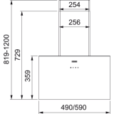 Вытяжка Franke LENS 60 BK (330.0712.120)