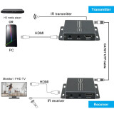 Удлинитель HDMI Orient VE045IR-2.0