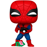 Фигурка Funko POP! Bobble Marvel Spider-Man with Gift (82877)