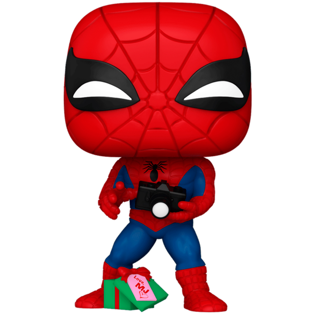 Фигурка Funko POP! Bobble Marvel Spider-Man with Gift - 82877