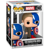 Фигурка Funko POP! Bobble Marvel Split Steve Rogers/Captain America (80891)