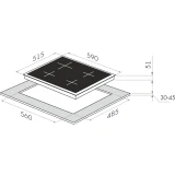 Газовая варочная панель MAUNFELD EGHG.64.2CBG\G (УТ000010491)