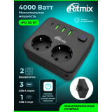 Сетевой фильтр Ritmix RM-023PD Black