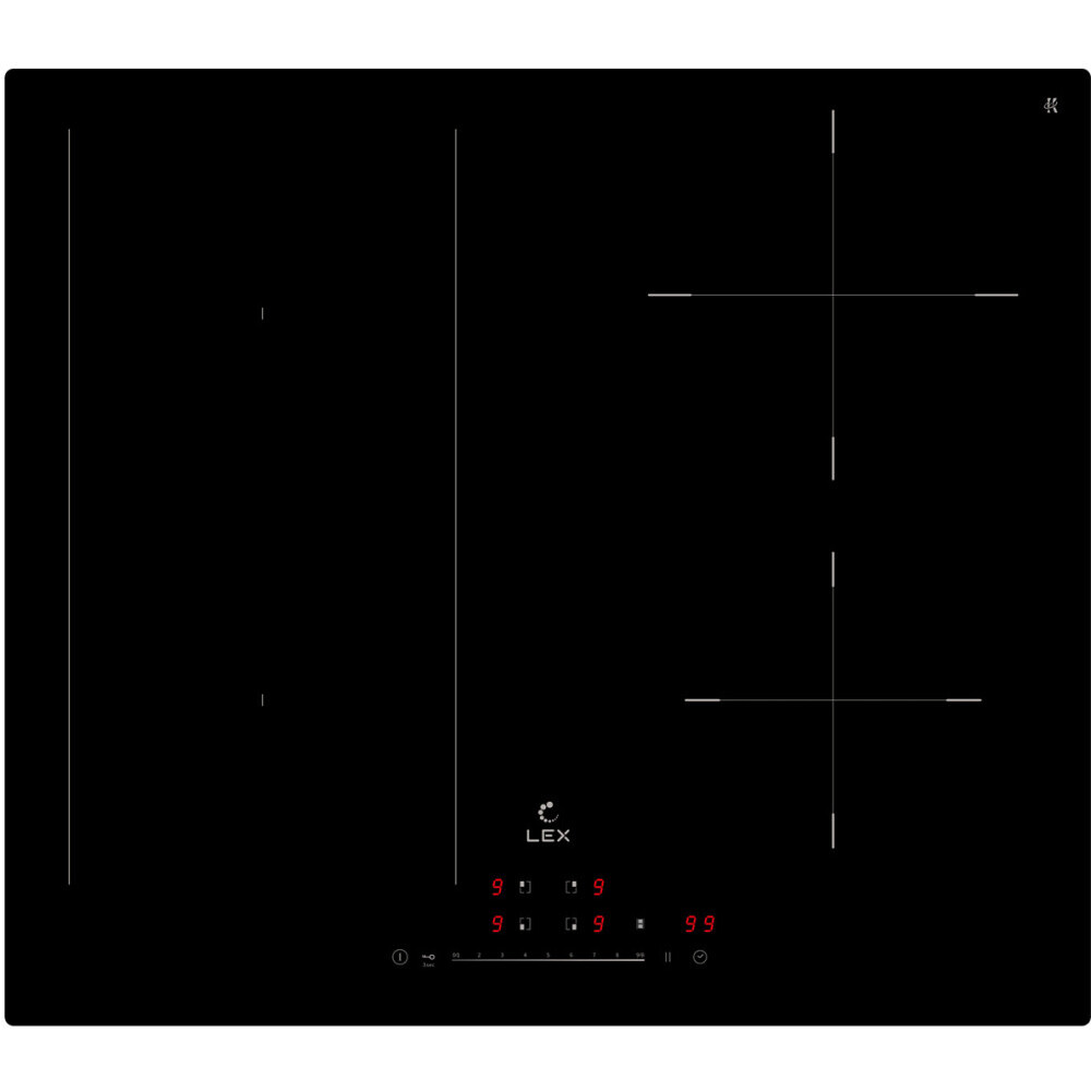 Индукционная варочная панель LEX EVI 641A BL - CHPE000043