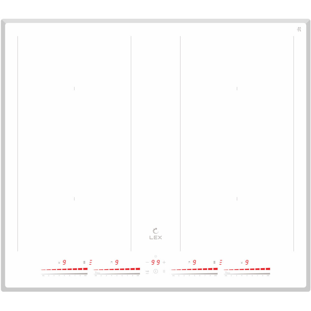 Индукционная варочная панель LEX EVI 641C WH - CHPE000051