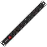 Блок розеток ExeGate PDU-19H805 Al-8S-EU3-SW (EX280844RUS)