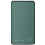 Внешний аккумулятор Olmio QS-30 Green (044460)