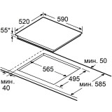 Индукционная варочная панель MAUNFELD CVI594SB2BKA (КА-00022992)