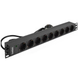 Блок розеток ExeGate PDU-19H902 Al-9S-EU1.8 (EX280848RUS)