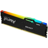 Оперативная память 16Gb DDR5 6000MHz Kingston Fury Beast Black RGB (KF560C30BBA-16)