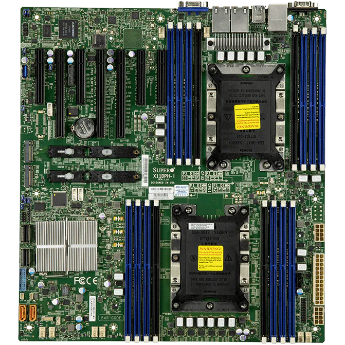 Серверная материнская плата SuperMicro X11DPH-I-B - MBD-X11DPH-I-B