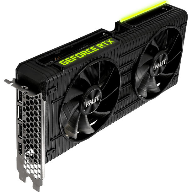 ..... Видеокарта NVIDIA GeForce RTX 3060 Ti Palit Dual 8Gb LHR (NE6306T019P2-190AD V1) (5207), из ремонта