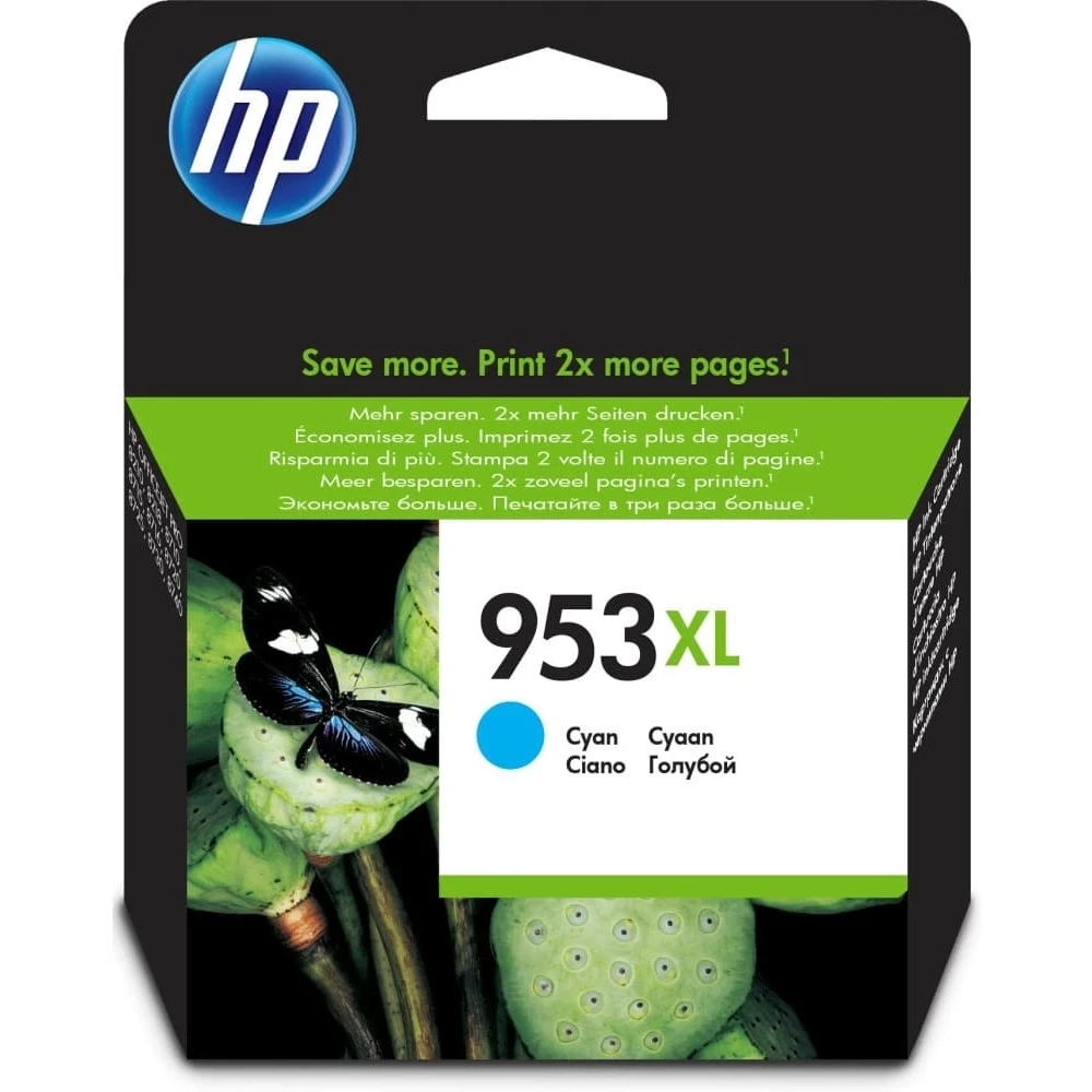 ..... Картридж HP F6U16AE (№953XL) Cyan, повреждена упаковка