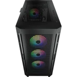 ..... Корпус Cougar Airface Pro RGB Black (2007), вмятины на задней ножке