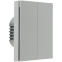 ..... Умный выкл. Aqara Smart Wall Switch H1 Grey (With Neutral, Double Rocker) (0768), помята клавиша - WS-EUK04GR