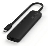 Док-станция Satechi 7-in-1 USB-C Slim Multiport Adapter with Ethernet Black (ST-P6SM)