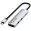 Док-станция Satechi 4-in-1 USB-C Slim Multiport Adapter 4K Silver - ST-P4SS - фото 3