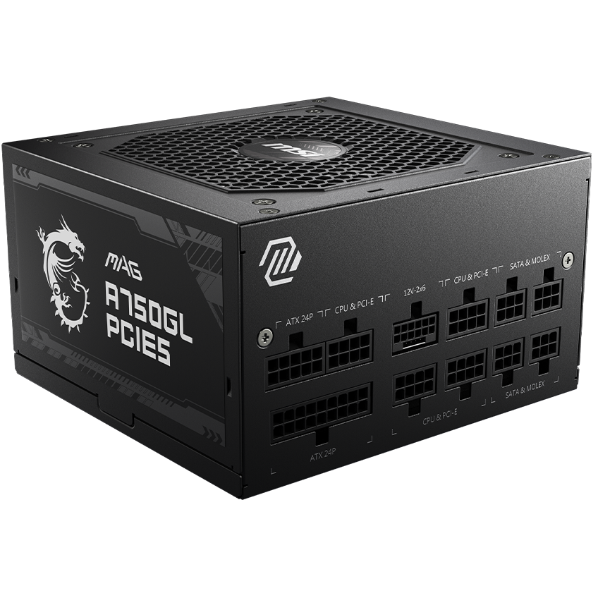 Блок питания 750W MSI MAG A750GL PCIE5 - 306-7ZP8B11-CE0